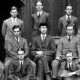 C.S. Lewis in college with Undergraduates of University College, Trinity Term 1917