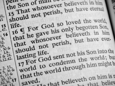 John 3:16-17 from the KJV Bible