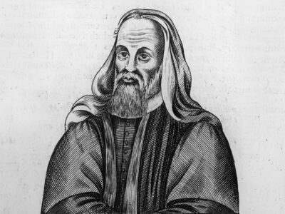 Vintage image of Pelagius