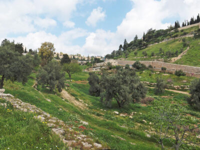 Gehenna (Hinnom) Valley near the Old City in Jerusalem